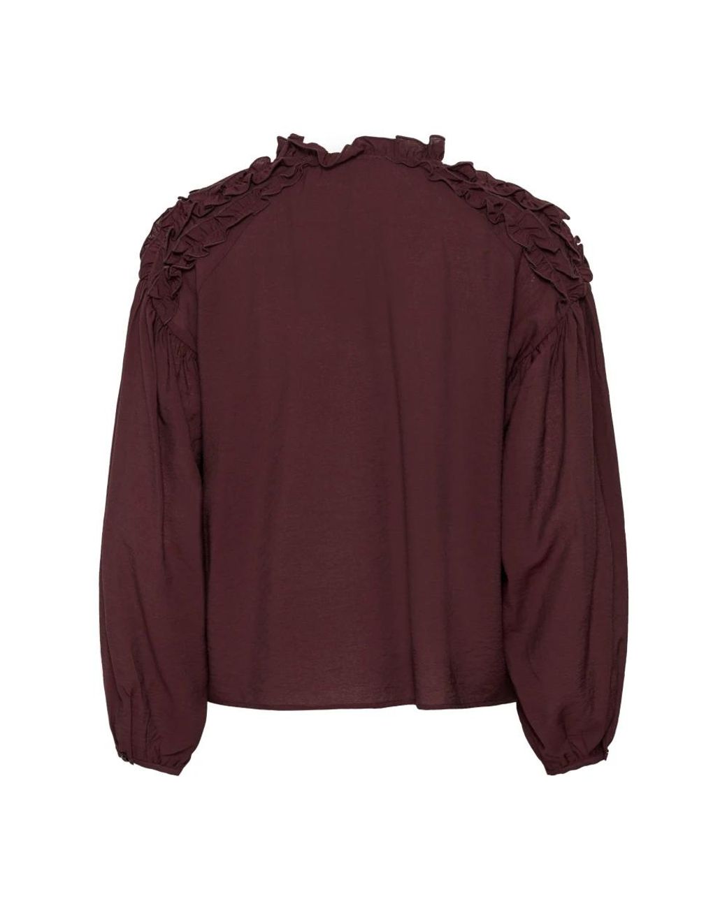 Kaffe Purple Anja Bluse
