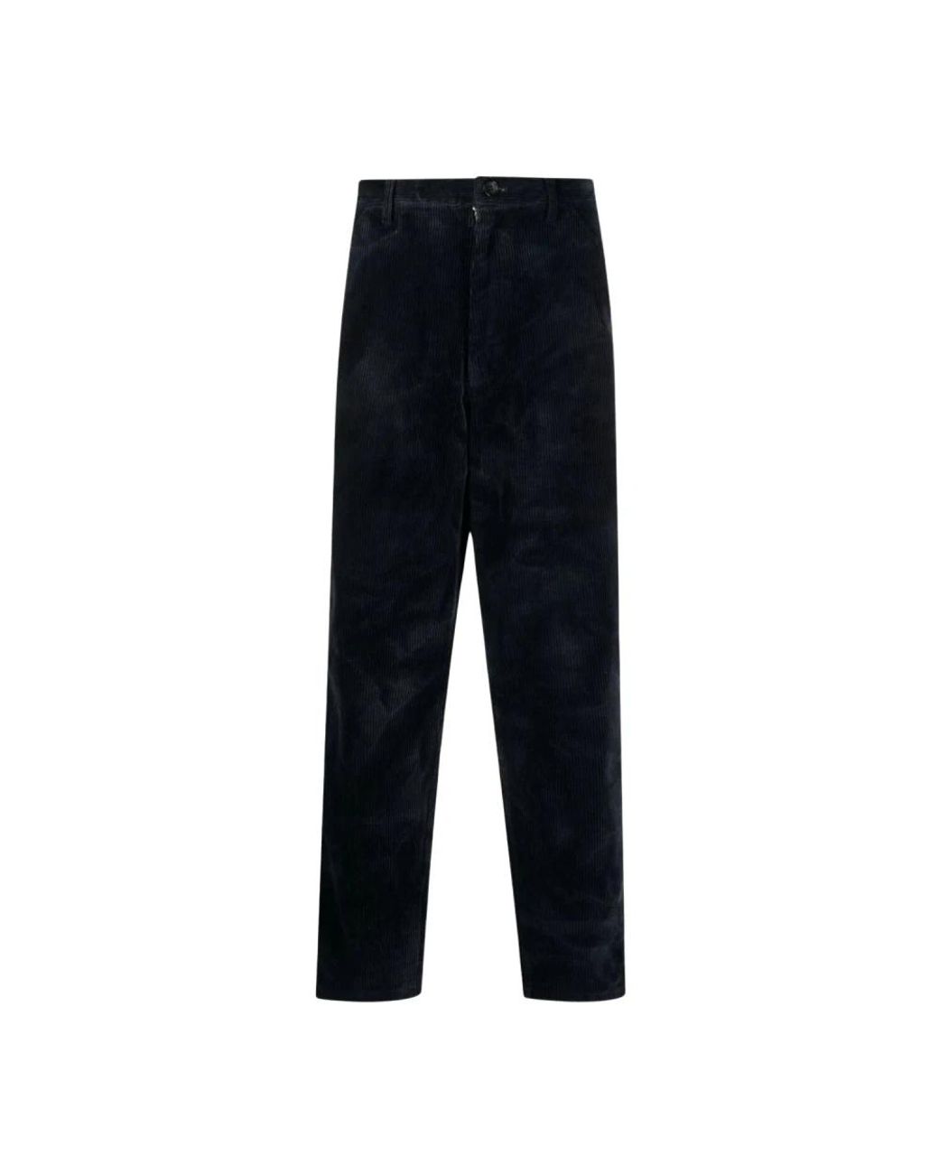 Comme des Garçons Blue Straight Trousers for men