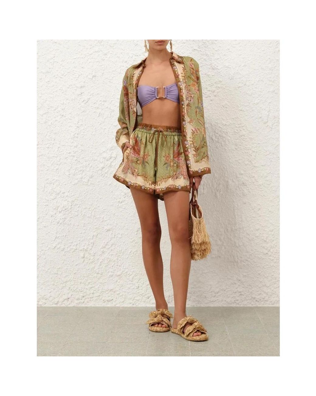 Zimmermann Natural Short Shorts
