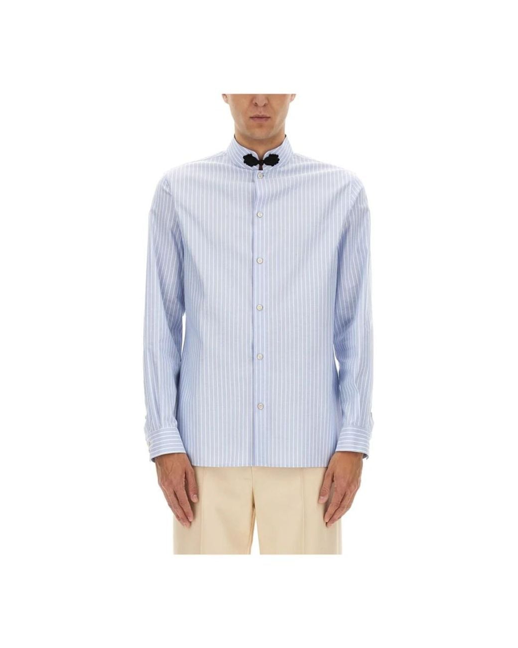 Valentino Blue Casual Shirts for men