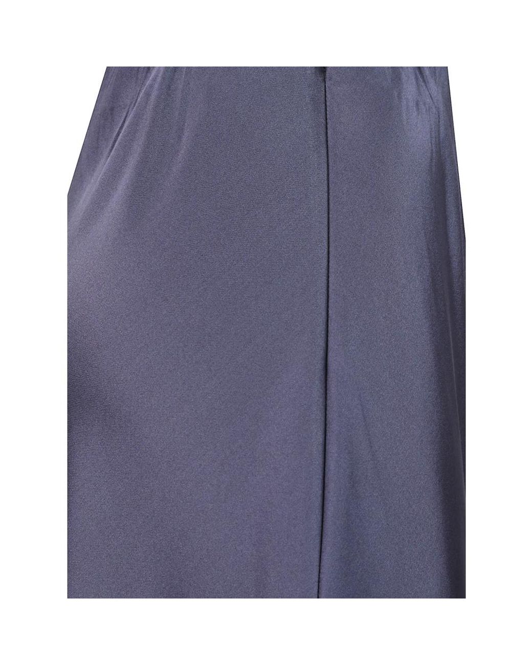 Midi Skirts Silk95five de color Blue