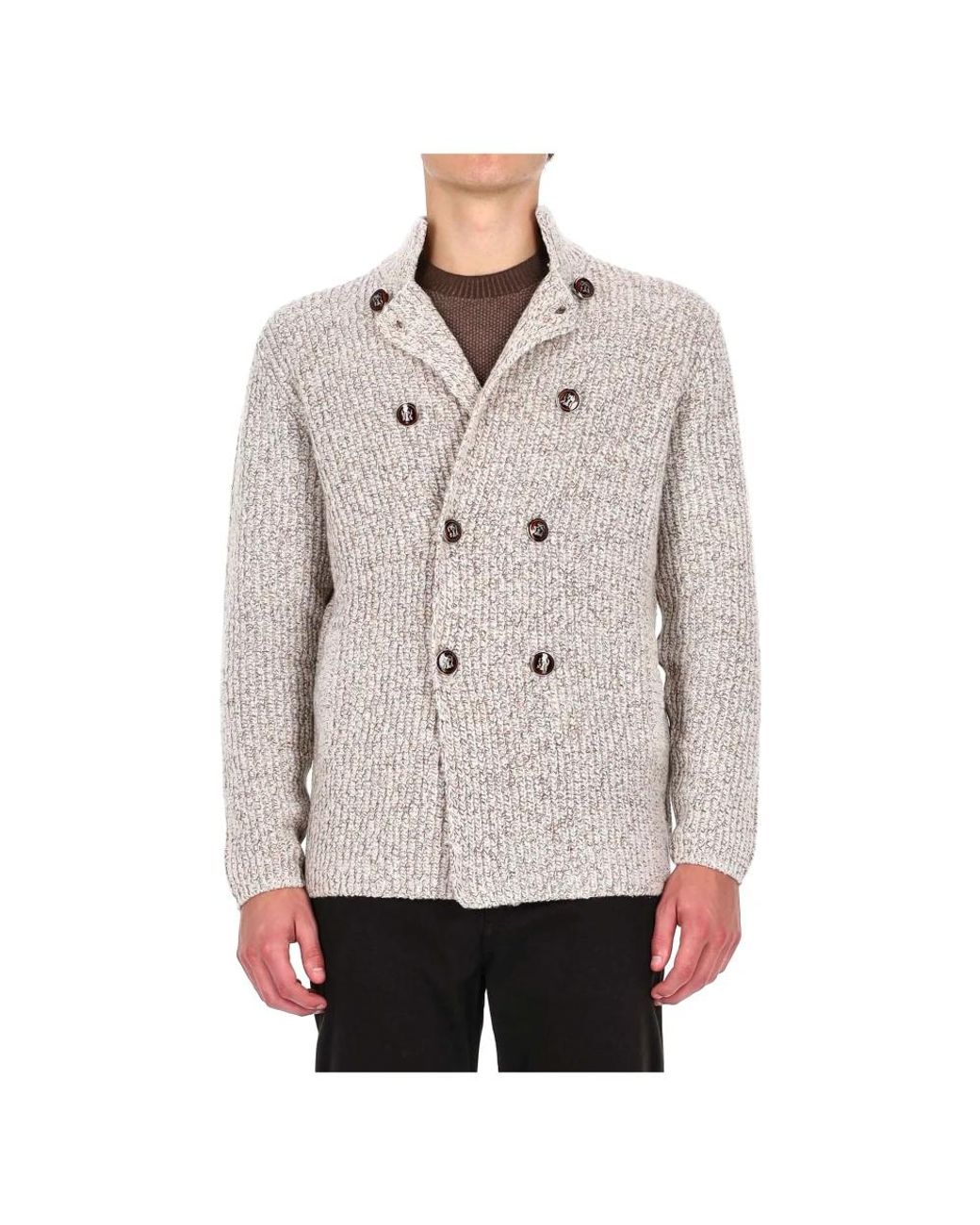 Cardigans Brunello Cucinelli pour homme en coloris Gray