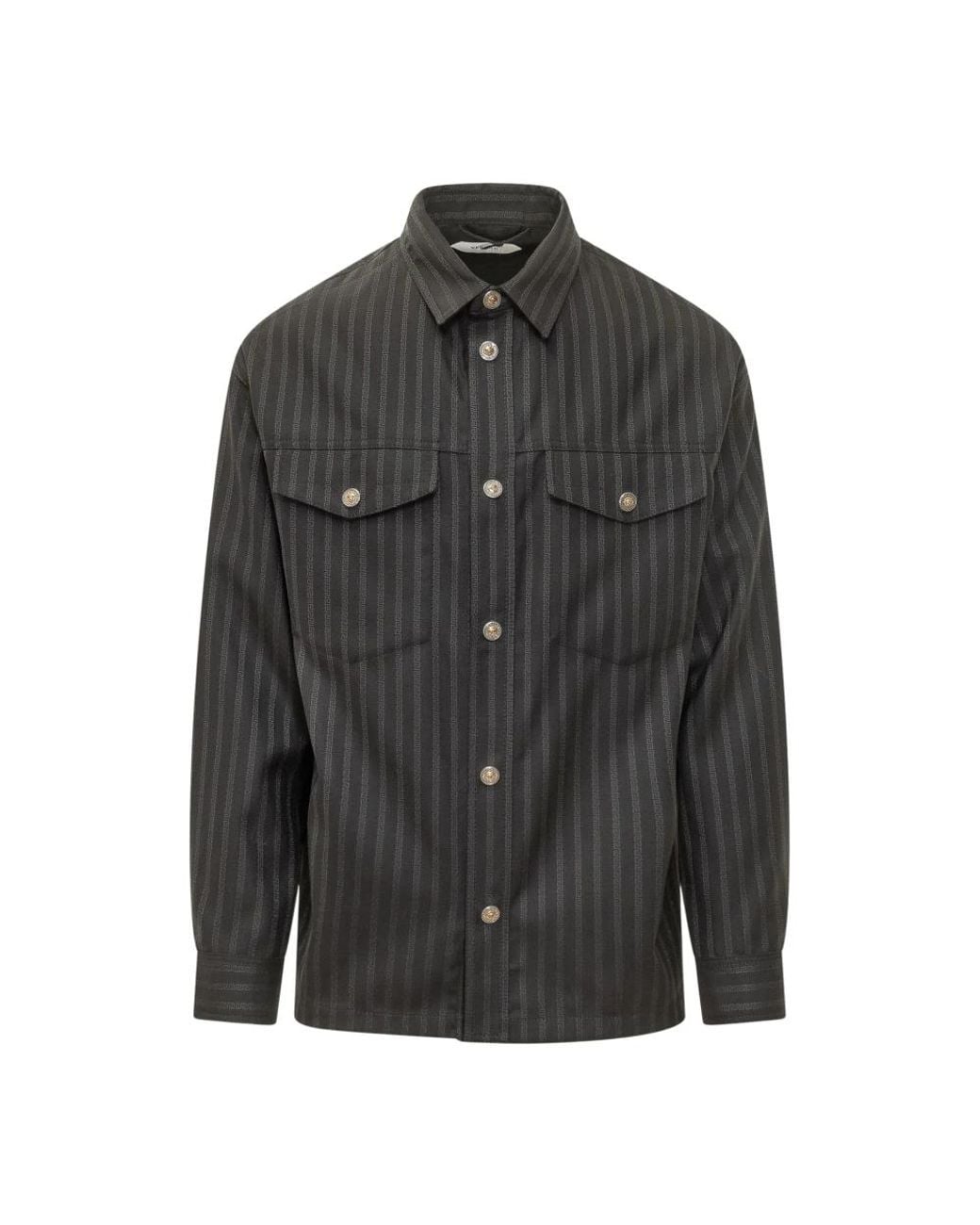 Versace Black Casual Shirts for men