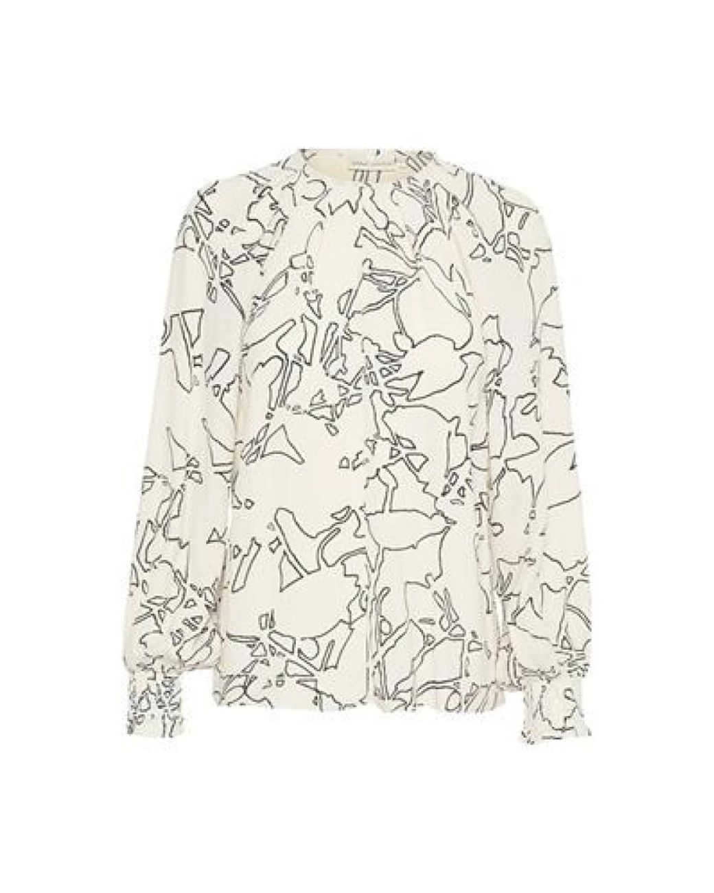 Inwear Overhemden ,Rerunner Blouse in het White