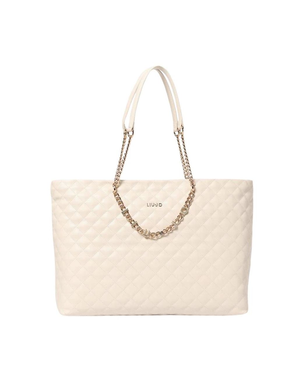 トートバッグ LIU JO Woman Tote bags Natural AA5024E0064 51308 Liu Jo Tote Bags in Natural | Lyst