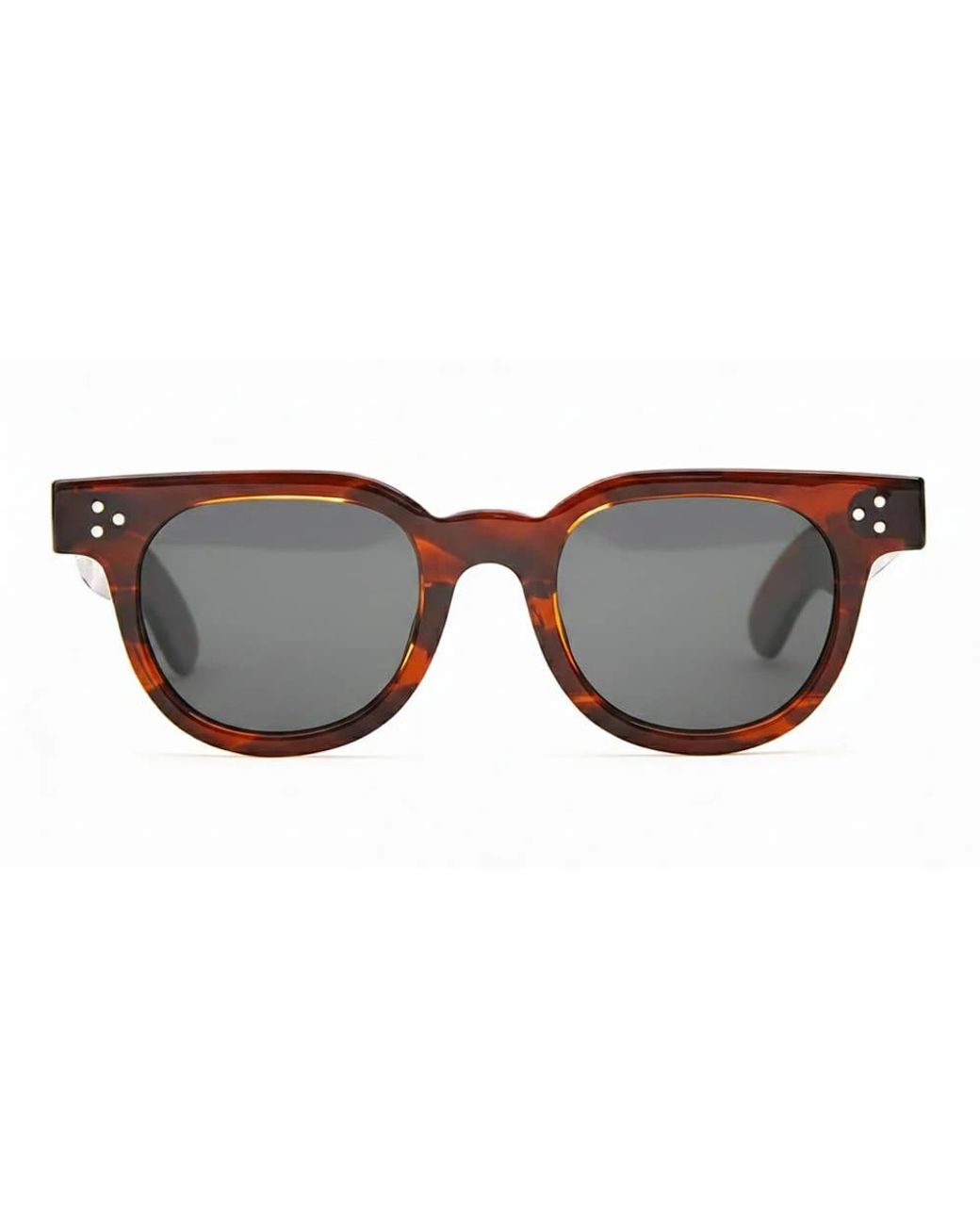 JULIUS TART Brown Sunglasses