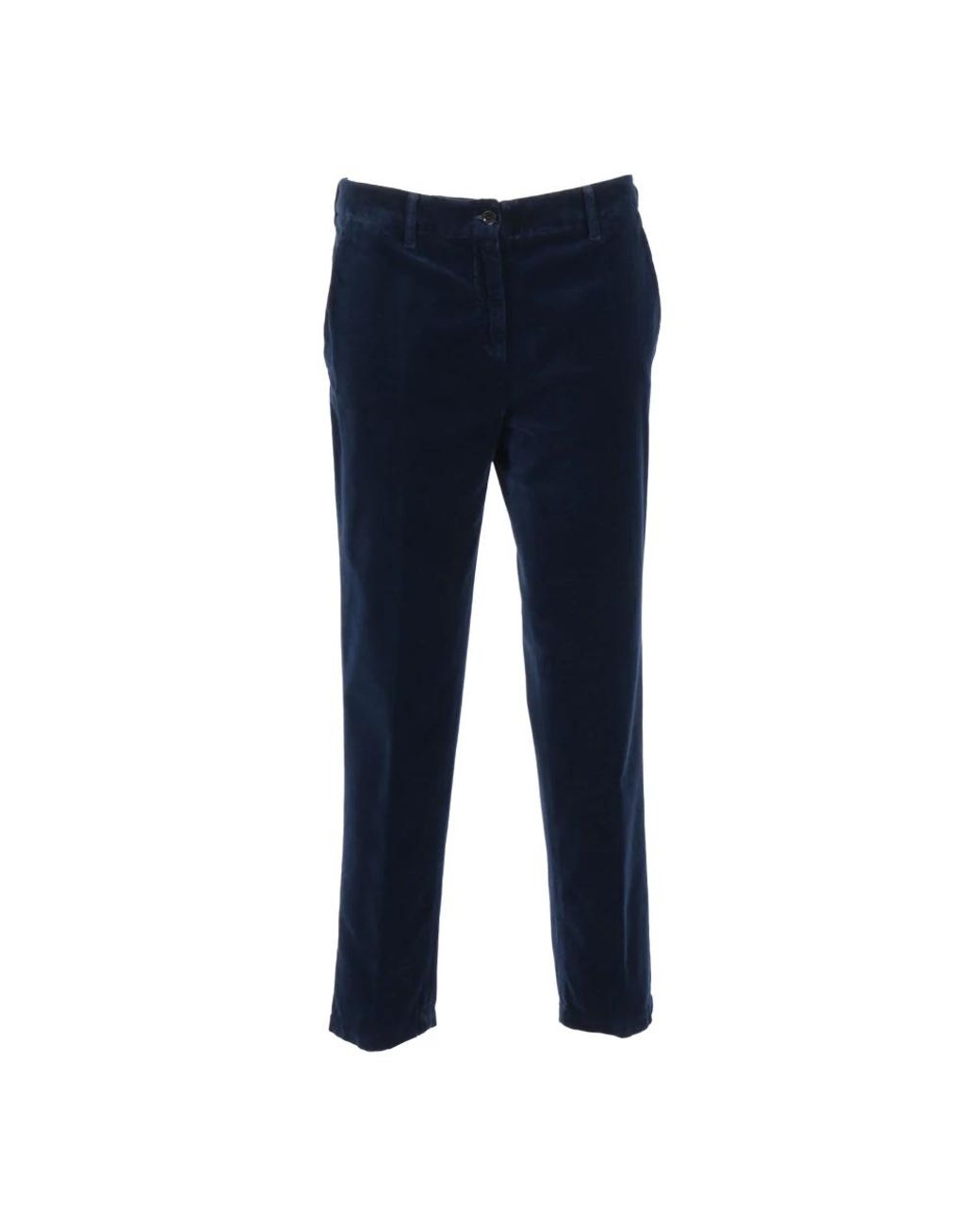 Aspesi Blue Slim-Fit Trousers