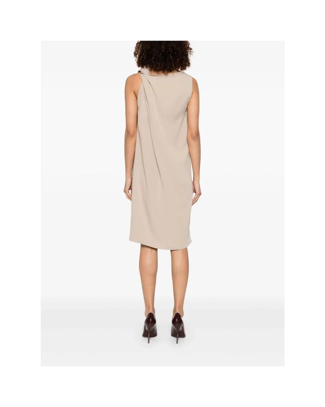 P.A.R.O.S.H. Natural Midi Dresses