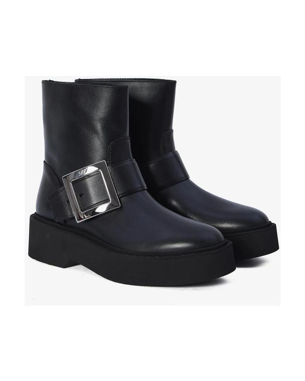 Roger Vivier Black Ankle Boots