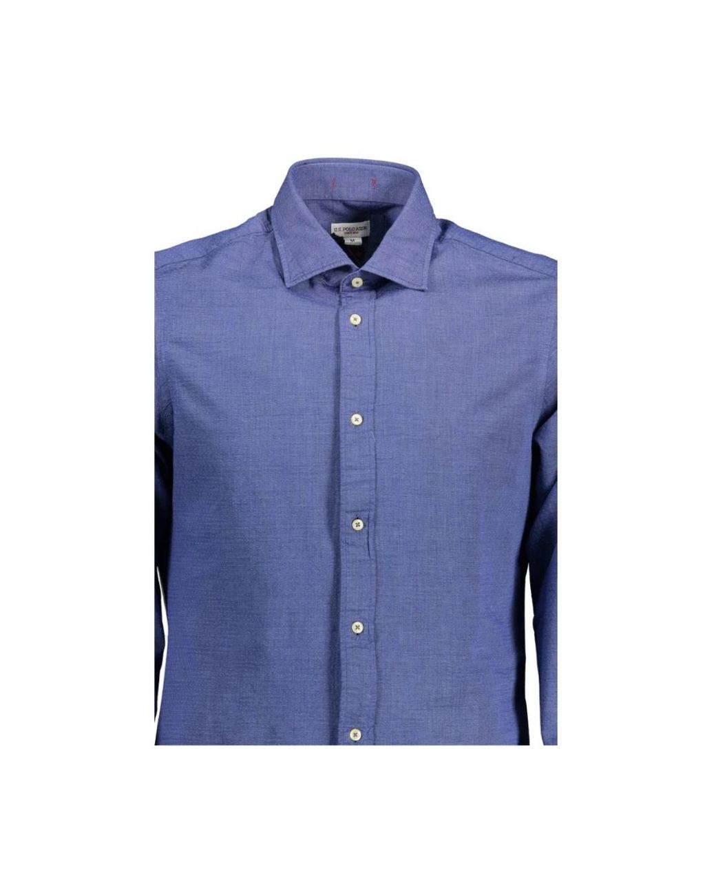 U.S. POLO ASSN. Blue Casual Shirts for men