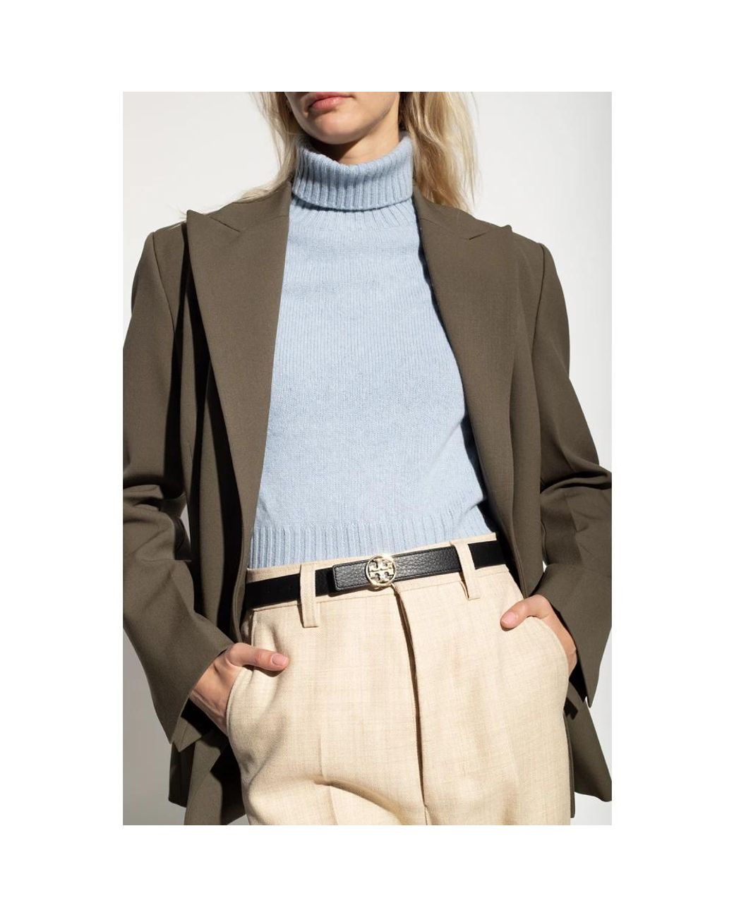 Belts Tory Burch en coloris Black