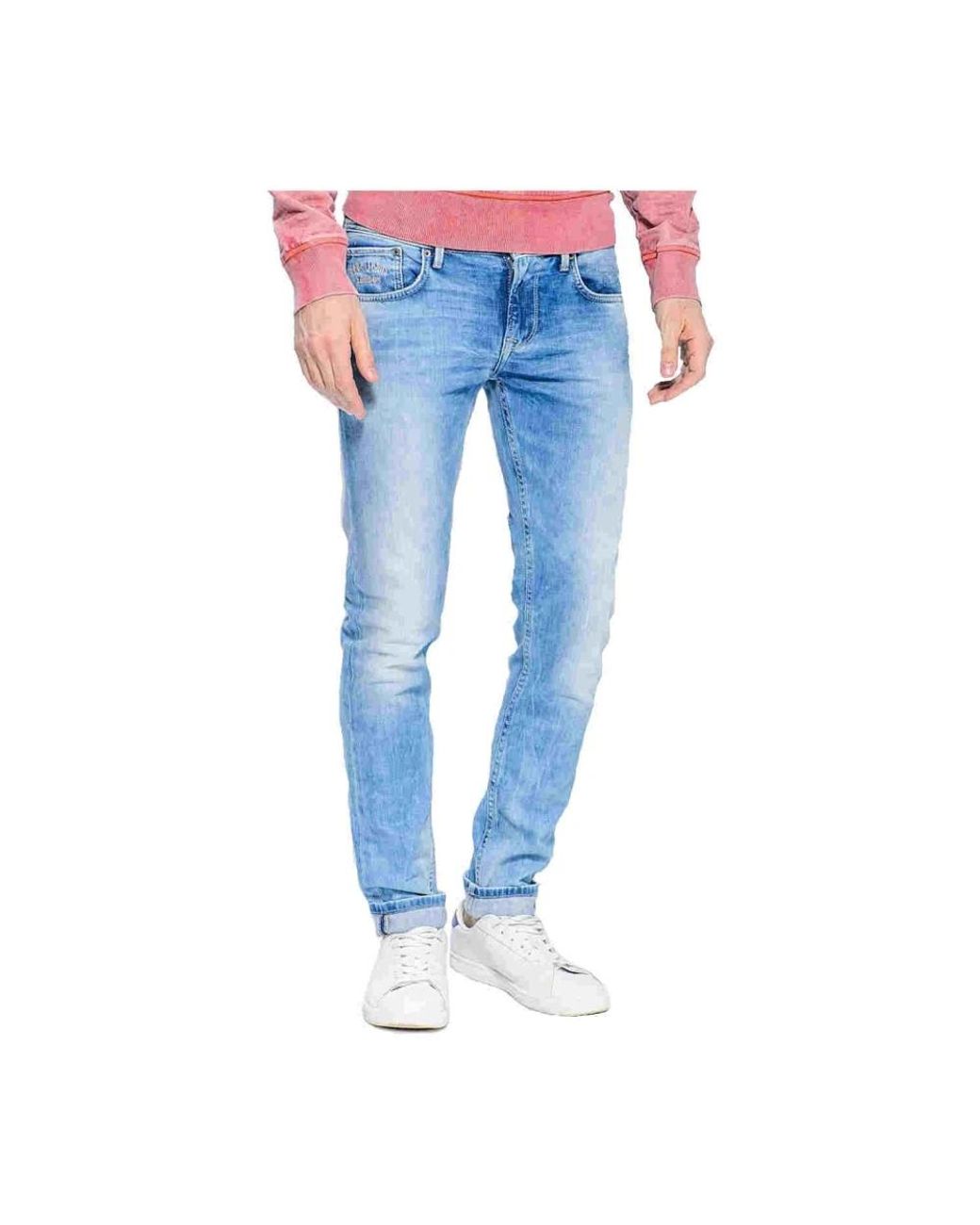 Pepe Jeans Blue Slim Fit Jeans for men