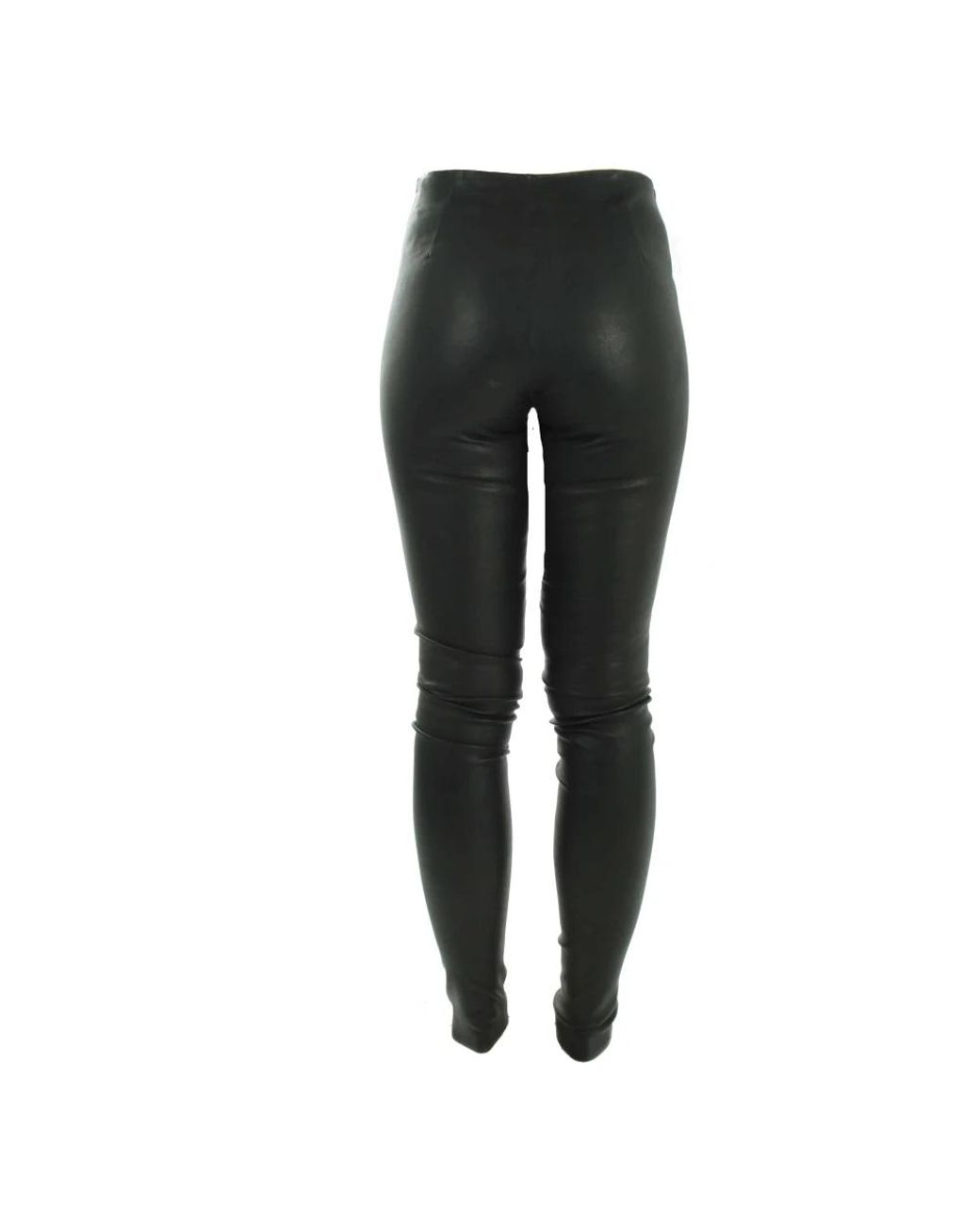 Butterfly Copenhagen Black Leather Trousers