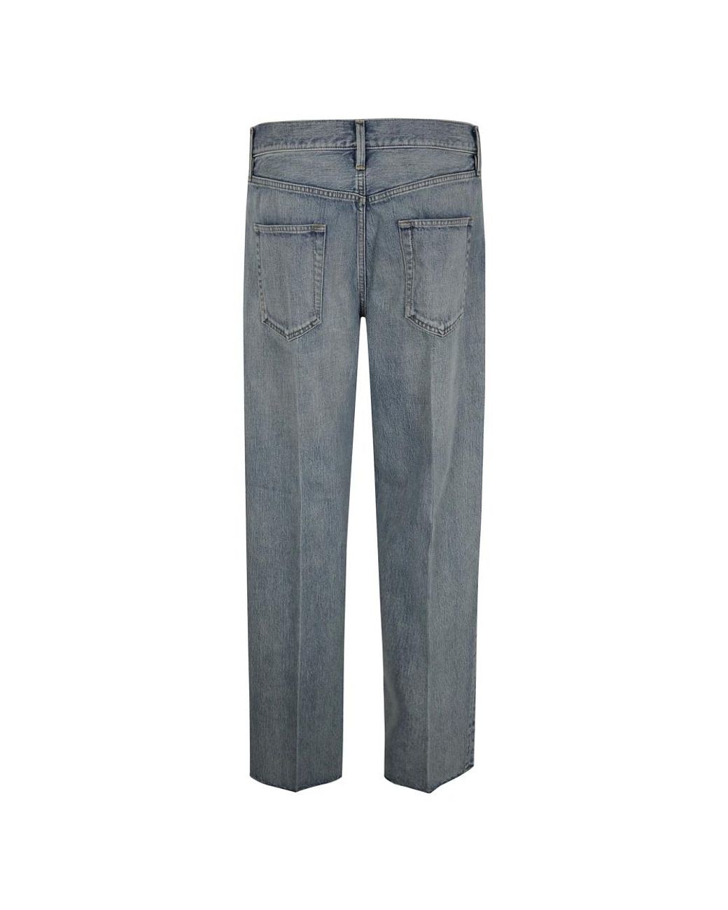 Fear Of God Gray Straight Fit Jeans for men