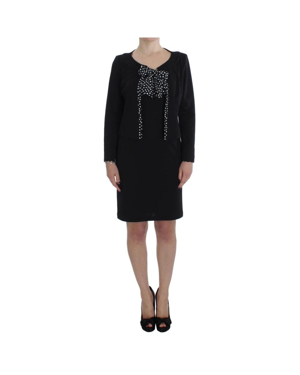 Short Dresses Bencivenga de color Black