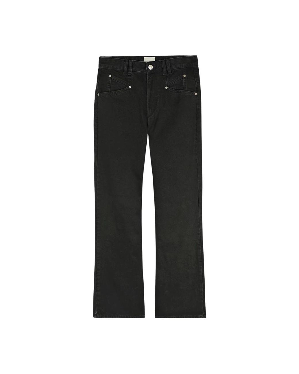 Isabel Marant Black Bootcut Jeans