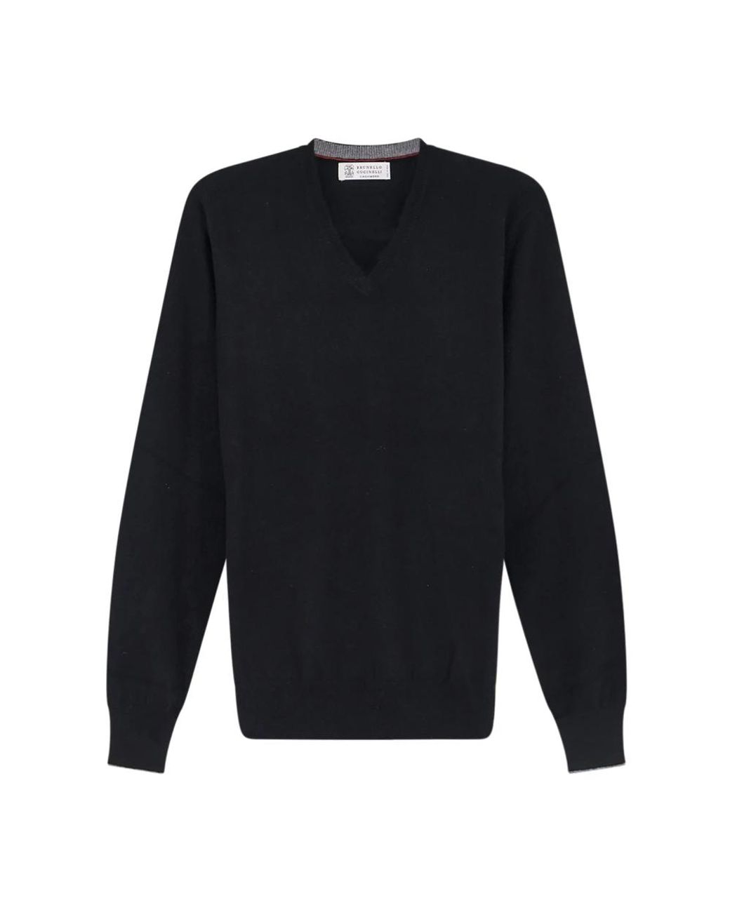 Brunello Cucinelli Blue Cashmere Knitwear for men