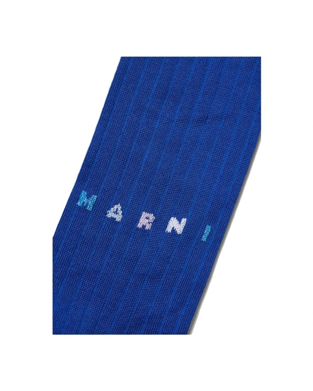 Socks Marni de hombre de color Blue