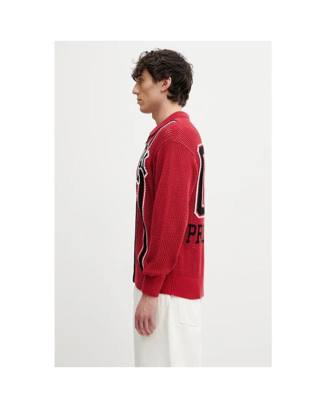 Cardigans No Problemo de hombre de color Red