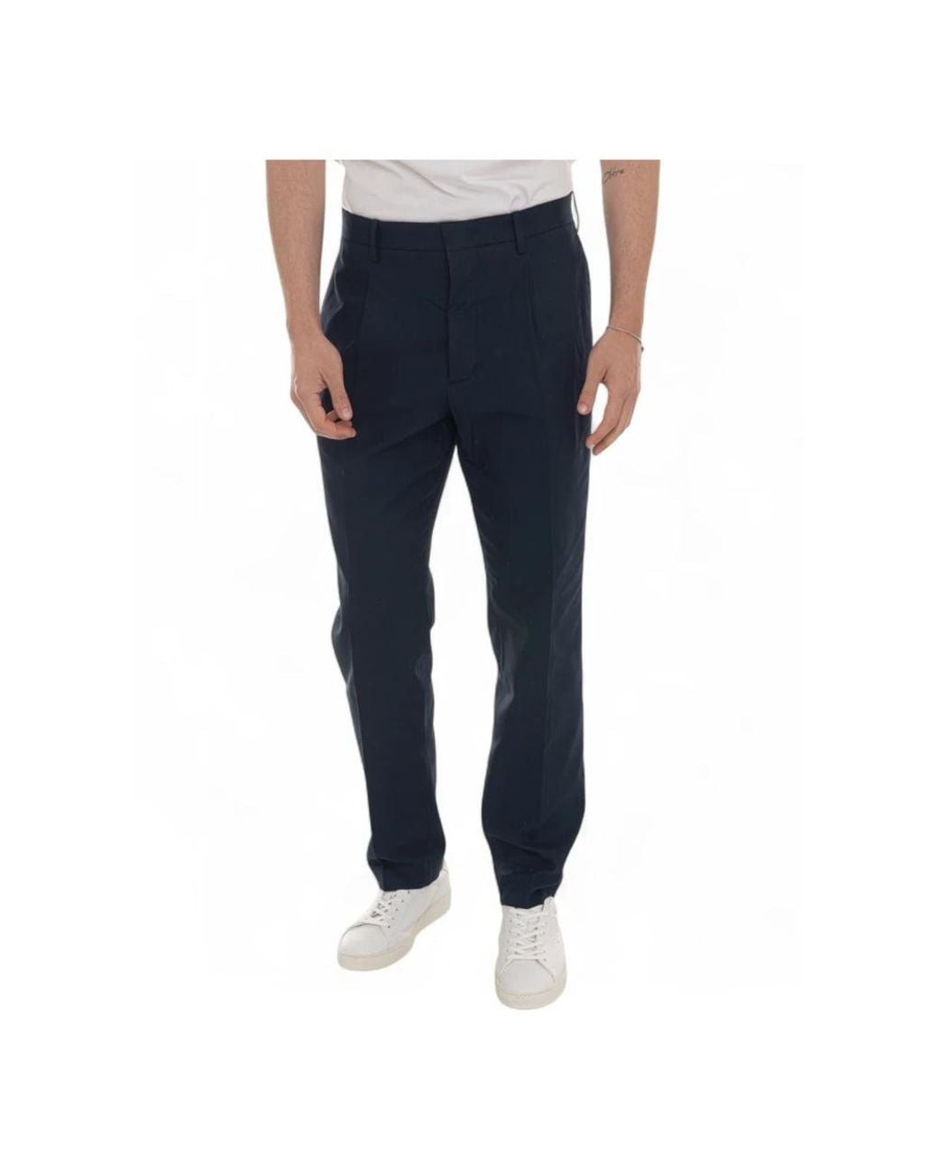 hindustrie Blue Suit Trousers for men