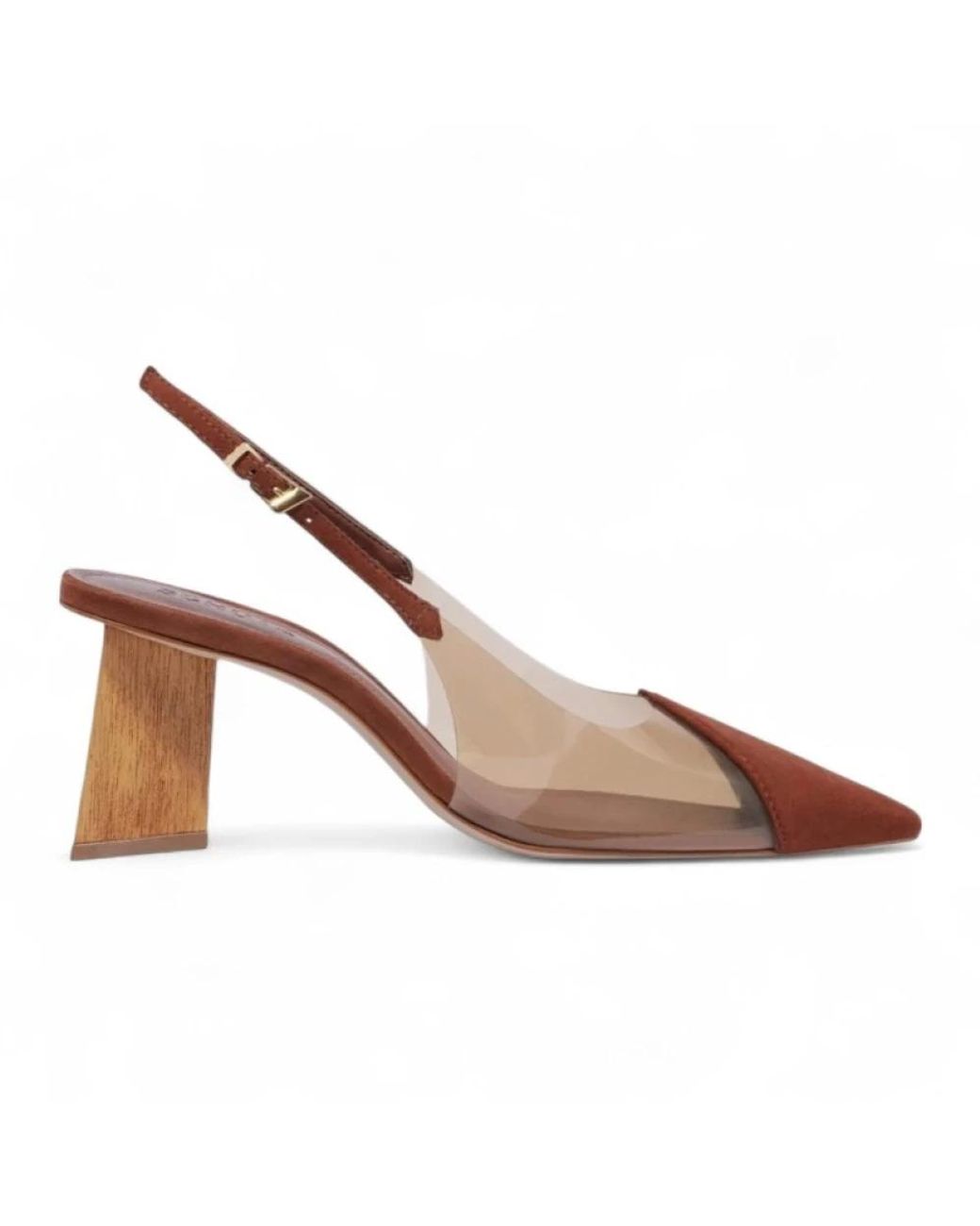 SCHUTZ SHOES Slingback Pomp in het Brown