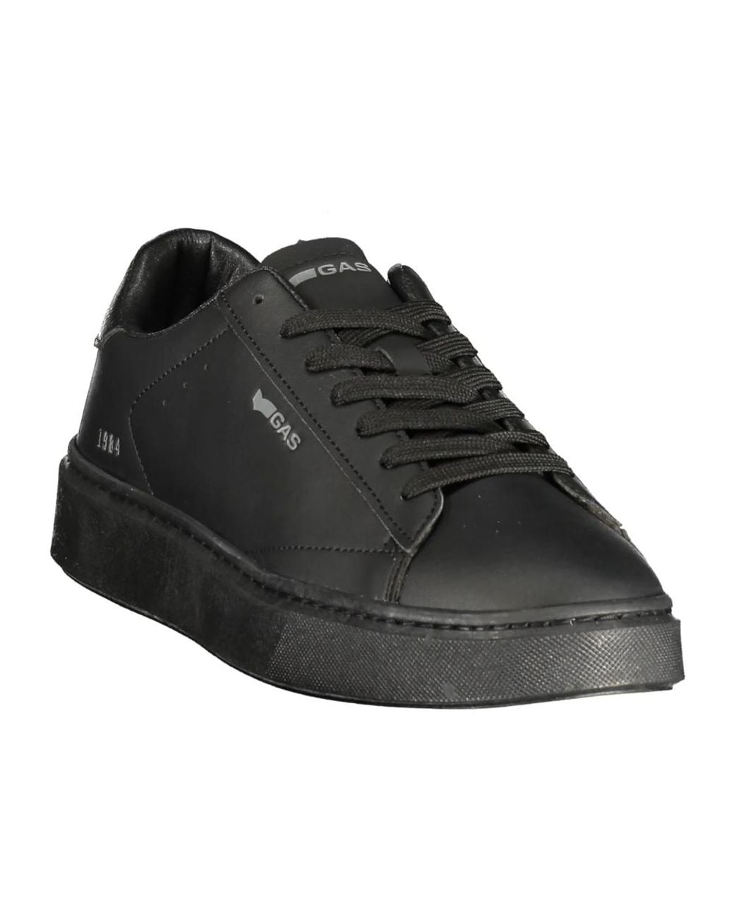 Gas Black Sneakers for men