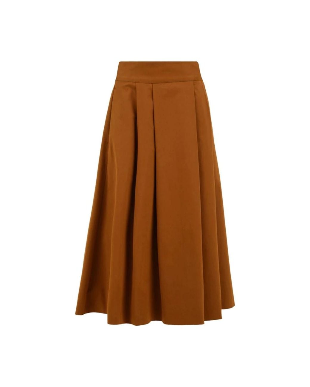 Aspesi Brown Midi Skirts