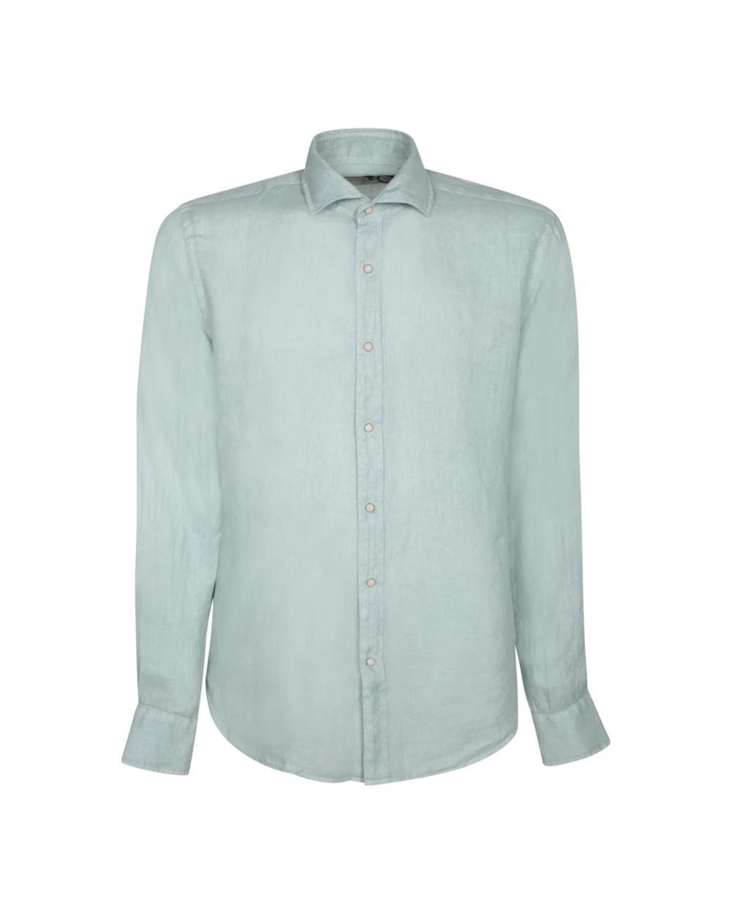 Dell'Oglio Blue Casual Shirts for men