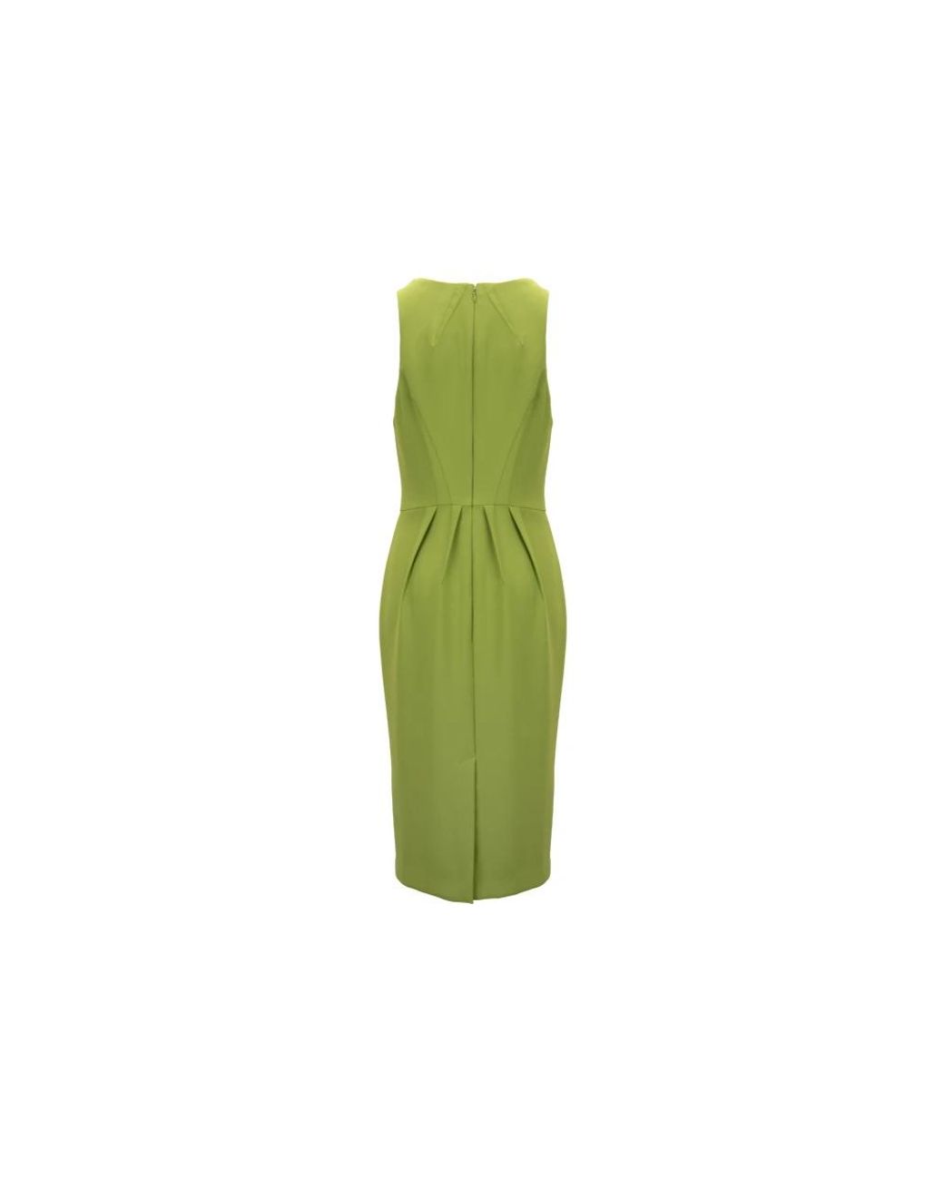Elisabetta Franchi Green Midi Dresses