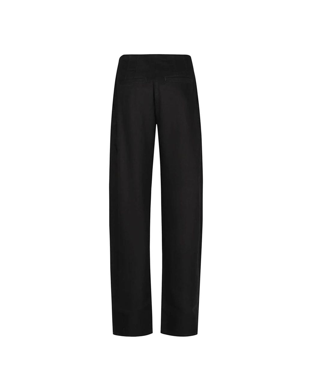 IRO Black Tapered Trousers