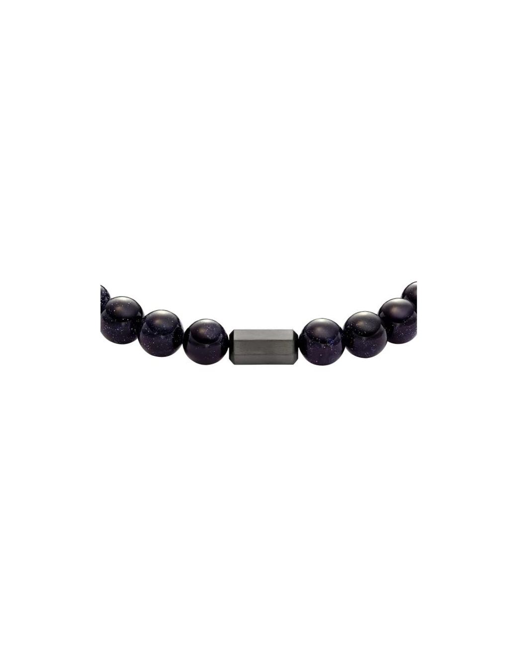 Bracelets di Fossil in Black da Uomo