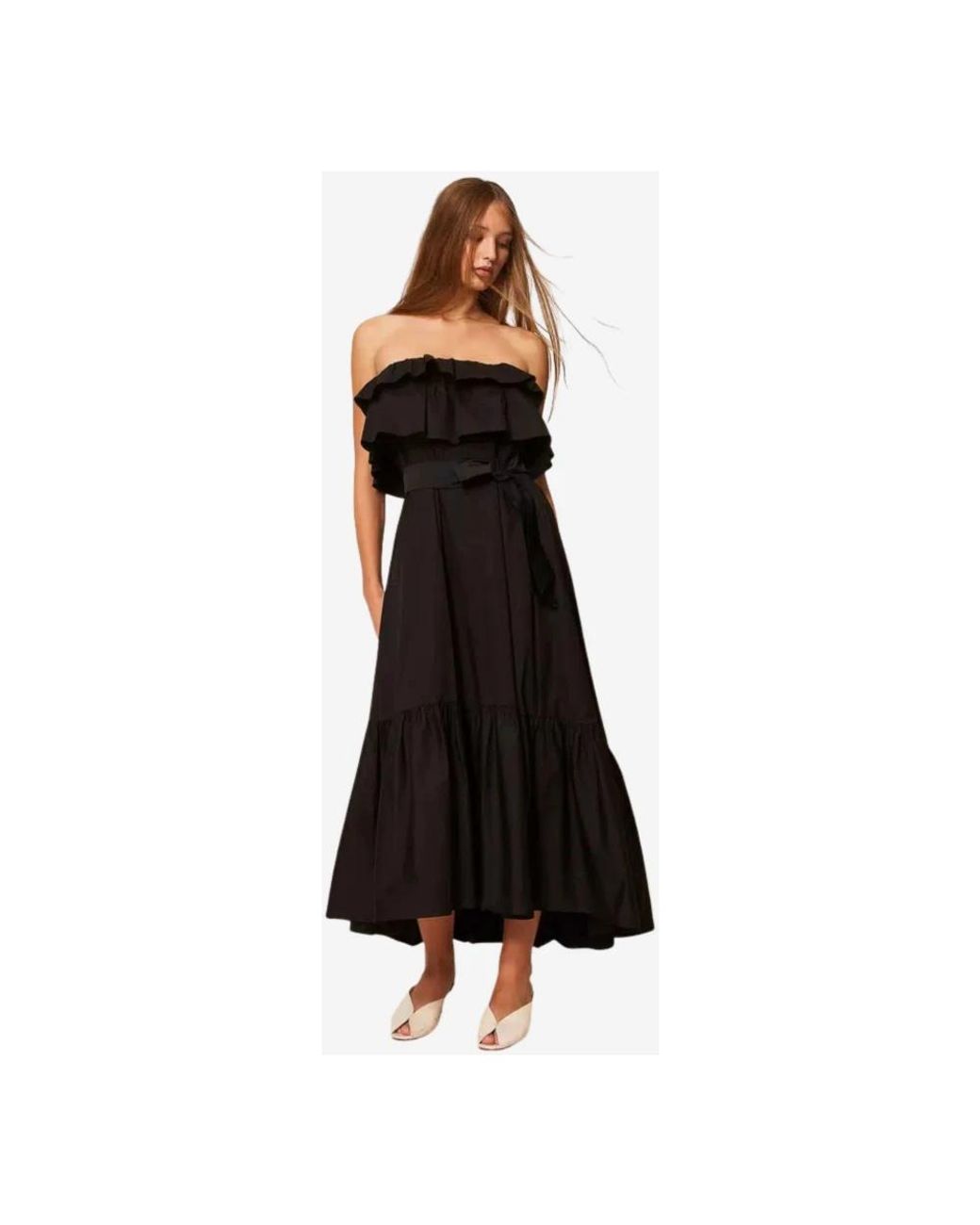 Twinset Black Maxi Dresses