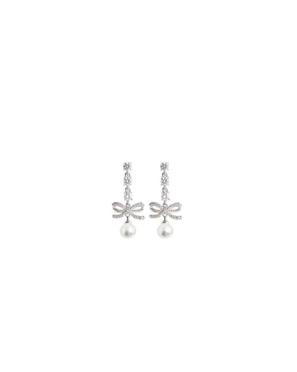 Self-Portrait Metallic Earrings