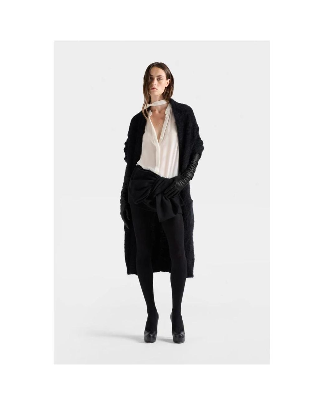 7 For All Mankind Black Short Skirts