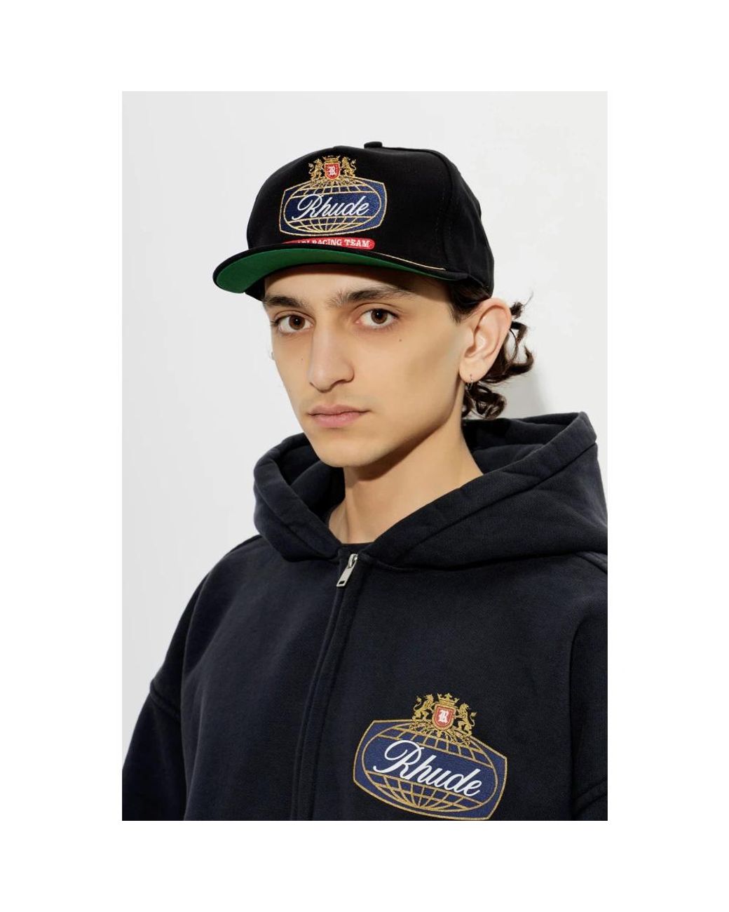 Rhude Racing Crest Hat in Black für Herren