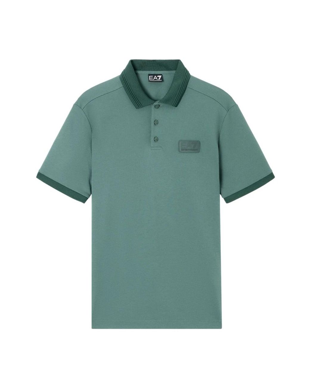EA7 Jersey Polo in het Green voor heren