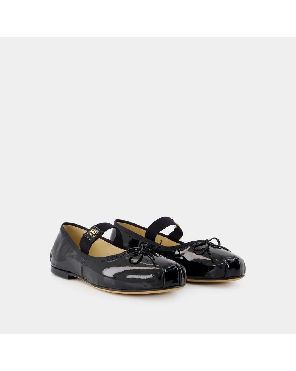 Anine Bing Black Jolie Flats Flat Shoes