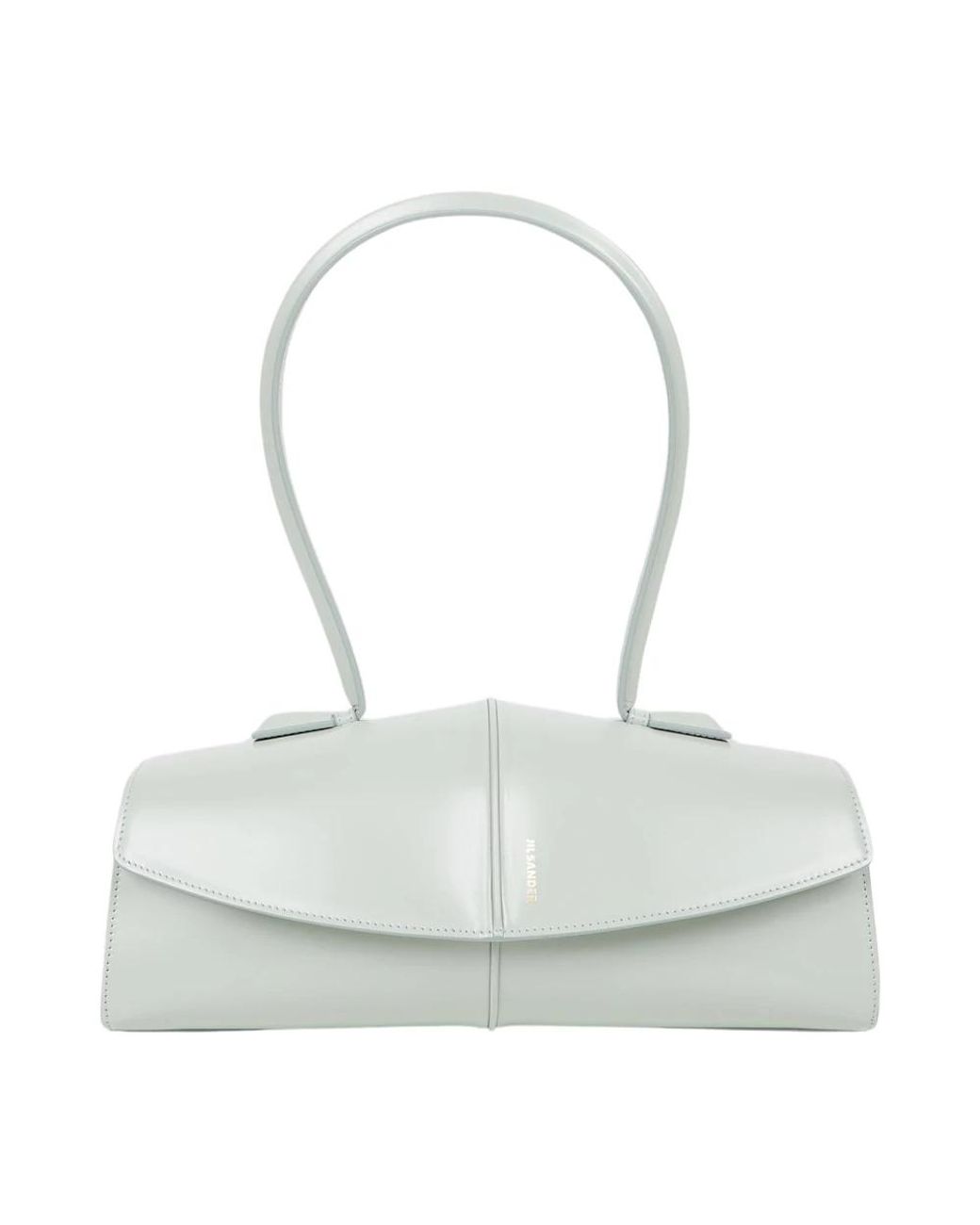 Jil Sander White Shoulder Bags