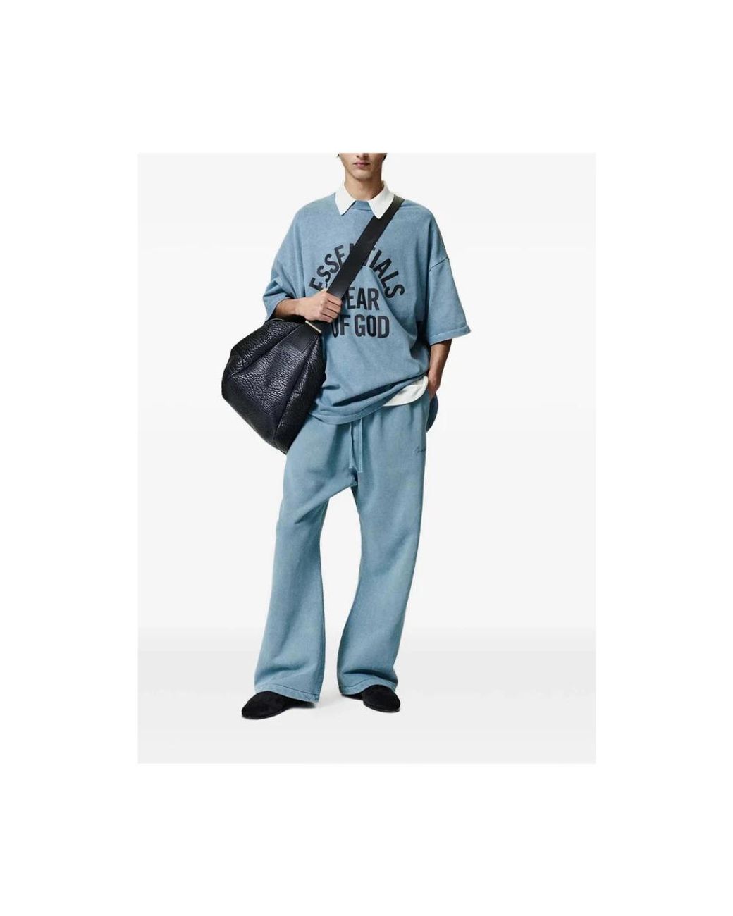 Fear Of God Green Wide Trousers for men