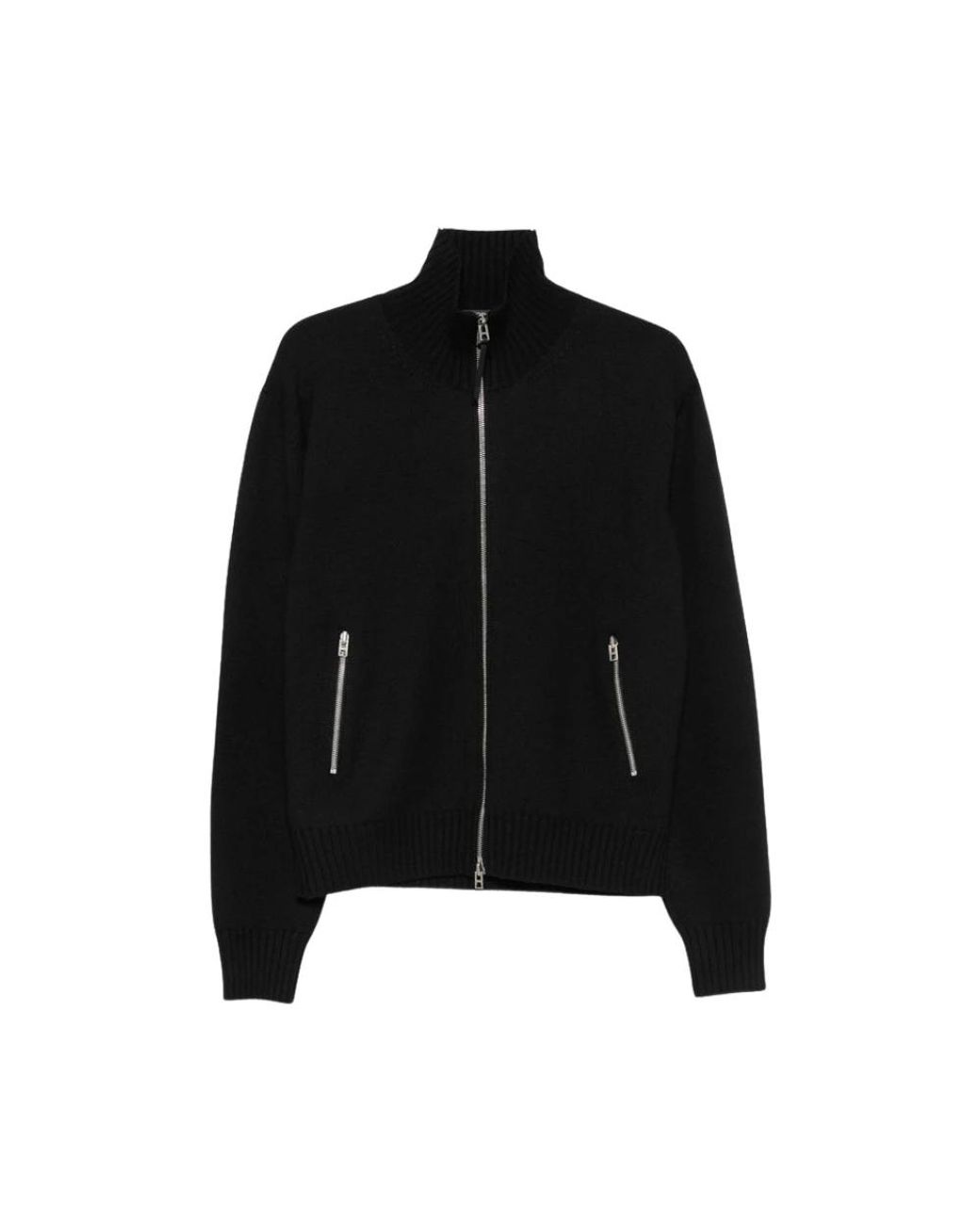 Tom Ford Black Zip-Throughs for men