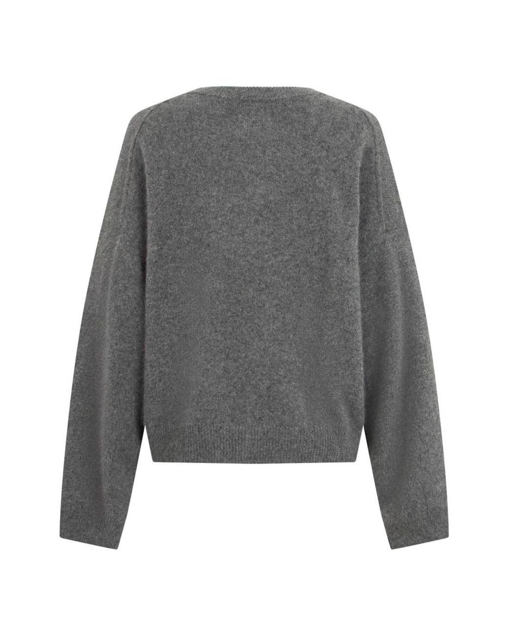 Loulou de Saison Gray Round-Neck Knitwear