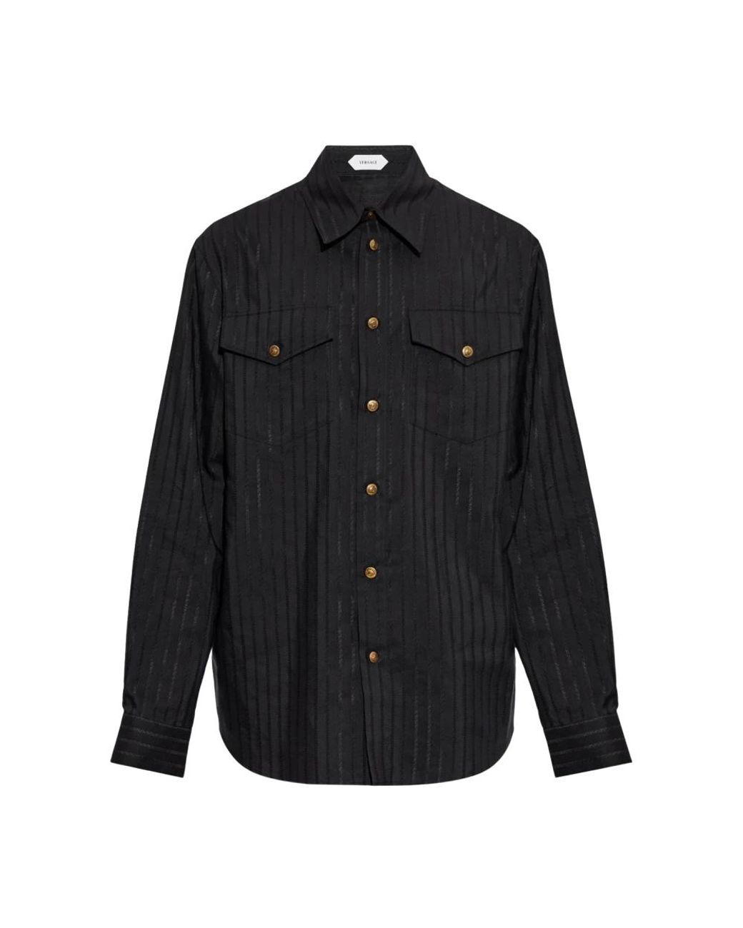 Versace Black Casual Shirts for men
