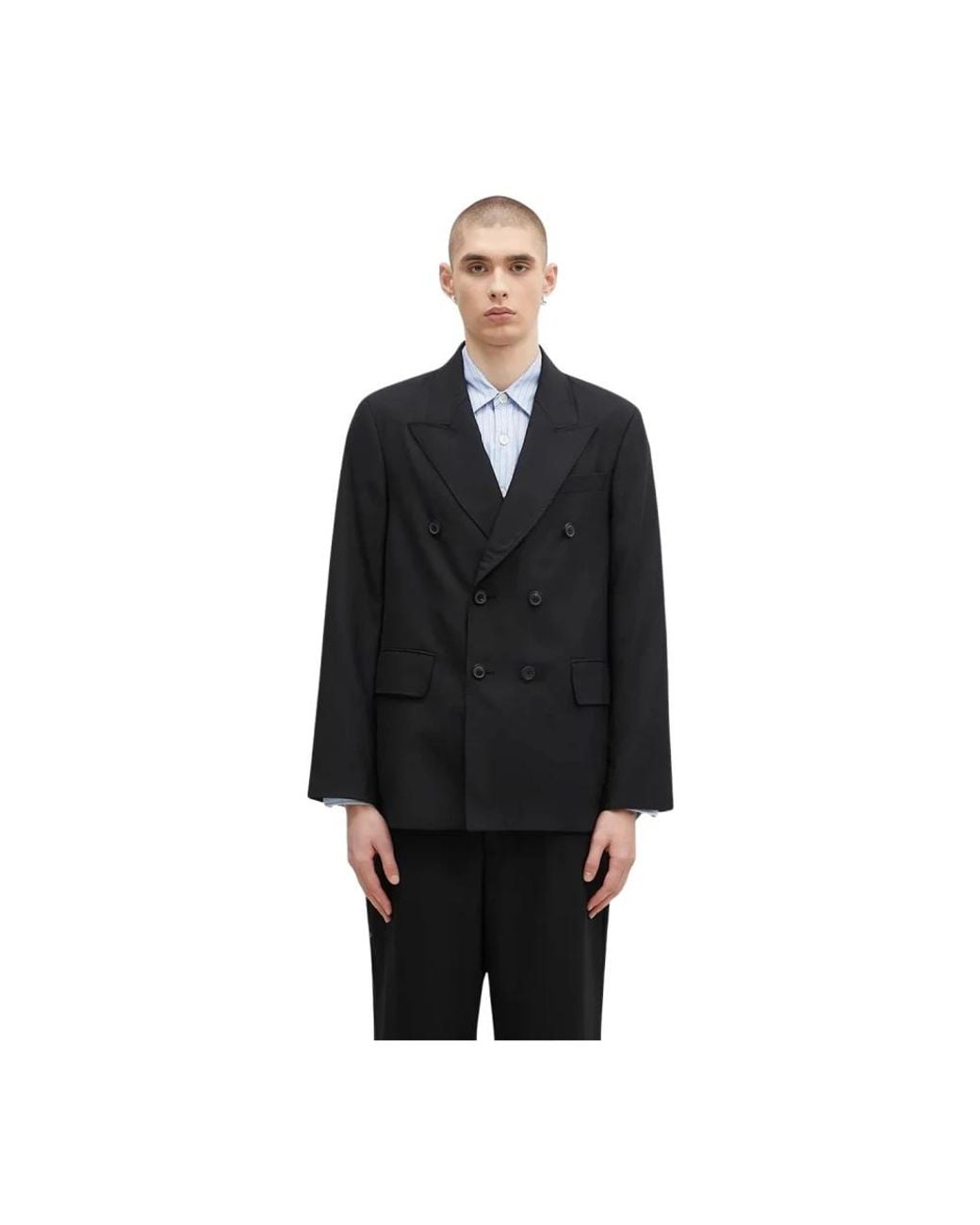 Our Legacy Unconstructed Db Blazer in het Black voor heren