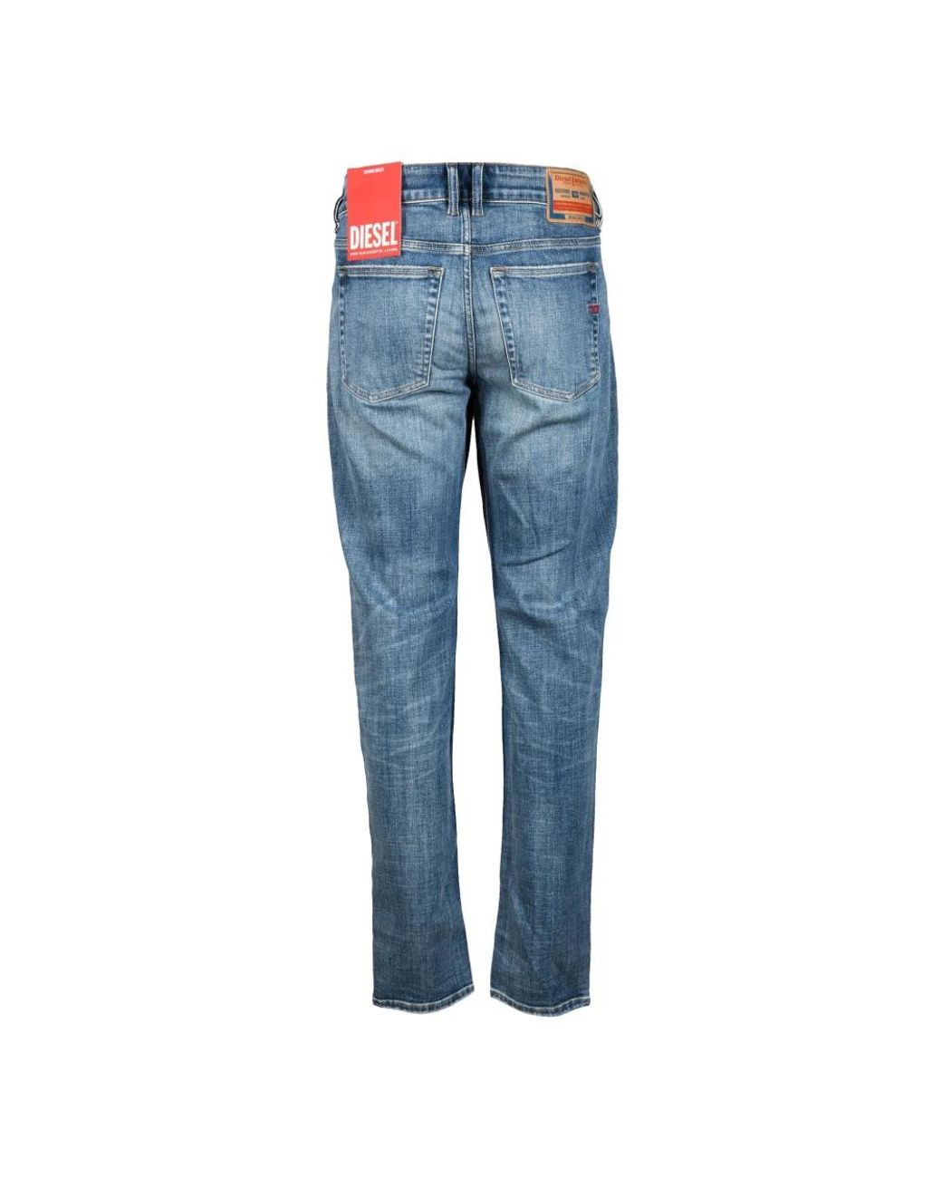 DIESEL Blue Slim Fit Jeans for men