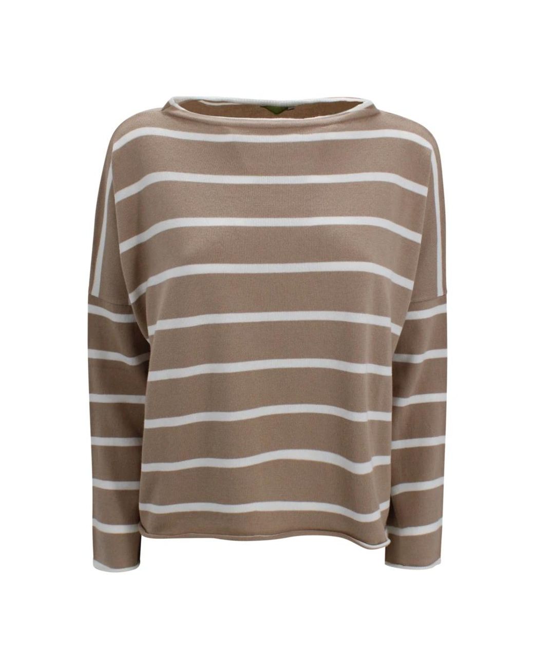 Be You Gray Round-Neck Knitwear