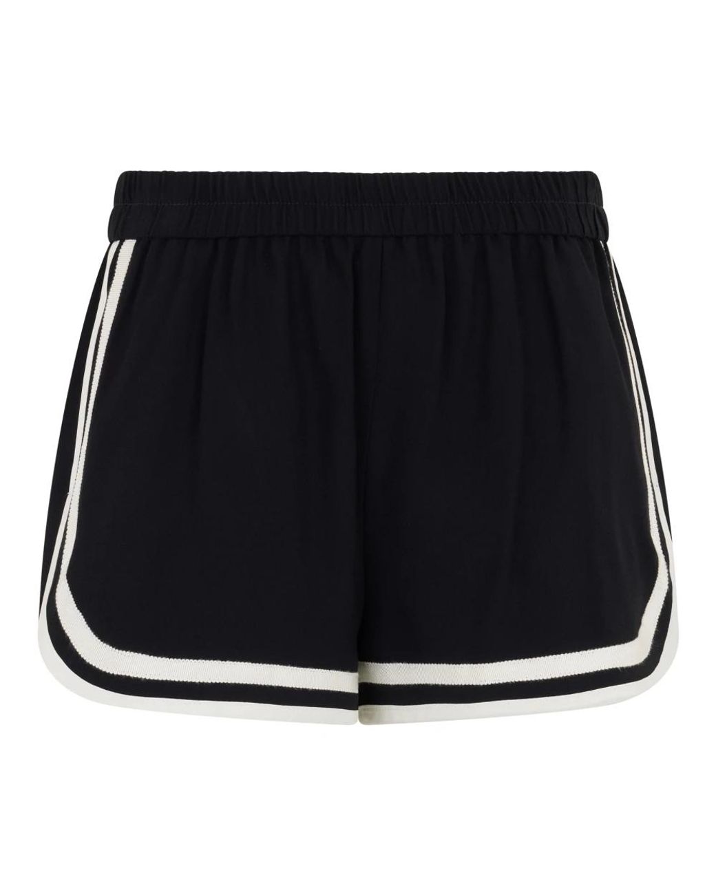 RED Valentino Black Short Shorts