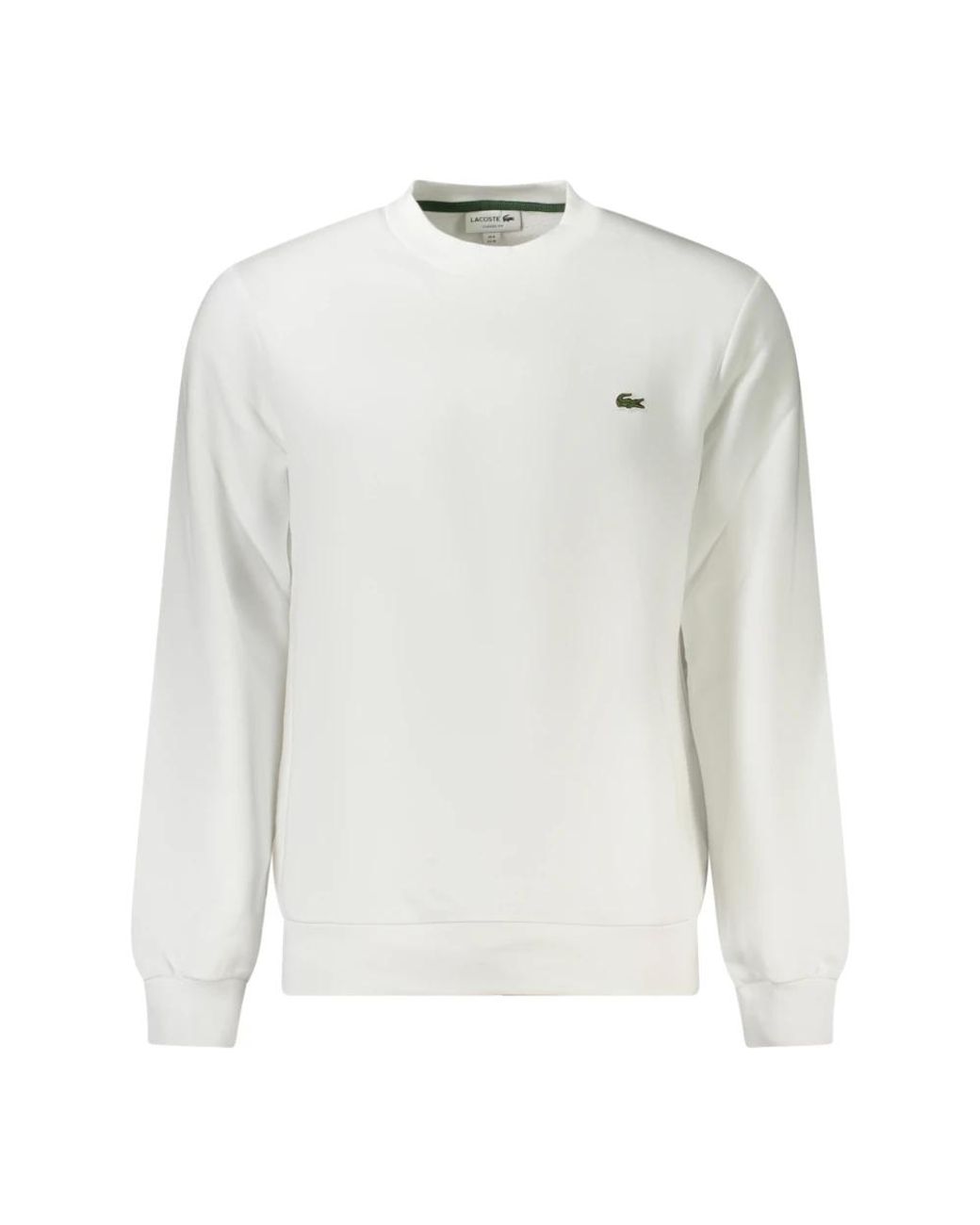 Lacoste White Sweatshirts for men