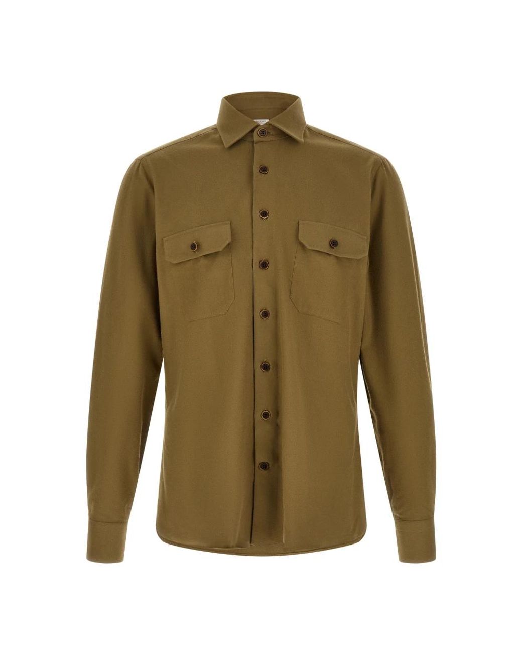 Borriello Green Casual Shirts for men