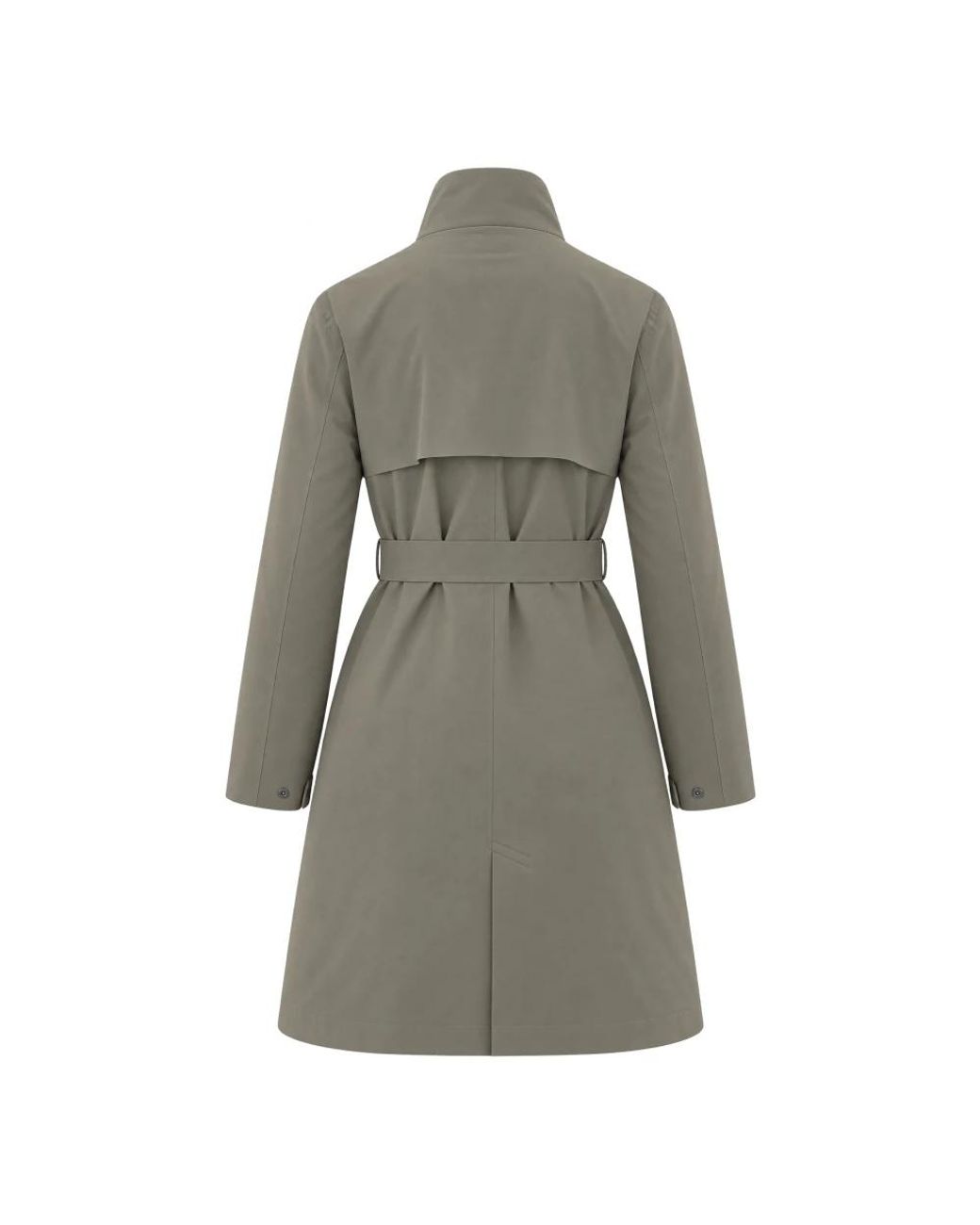 K-Way Gray Trench Coats
