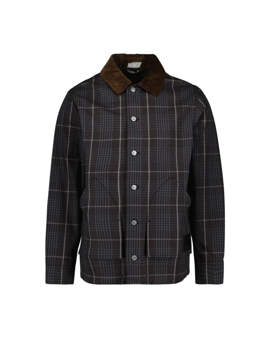 Dior Jacket Met Ruitprint in het Black voor heren